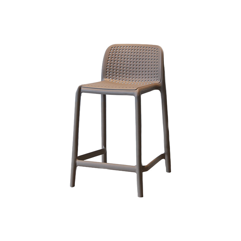 Moderno sgabello da bar in plastica da bar di plastica con sedile in plastica