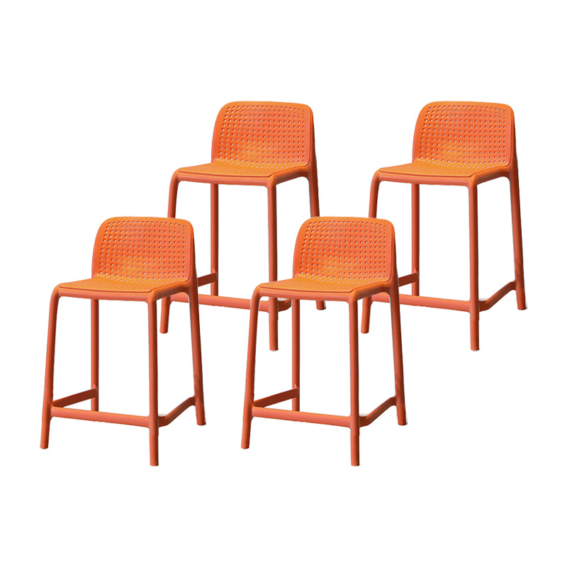 Moderno sgabello da bar in plastica da bar di plastica con sedile in plastica