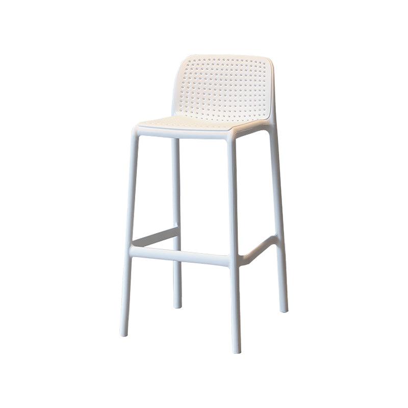 Moderno sgabello da bar in plastica da bar di plastica con sedile in plastica