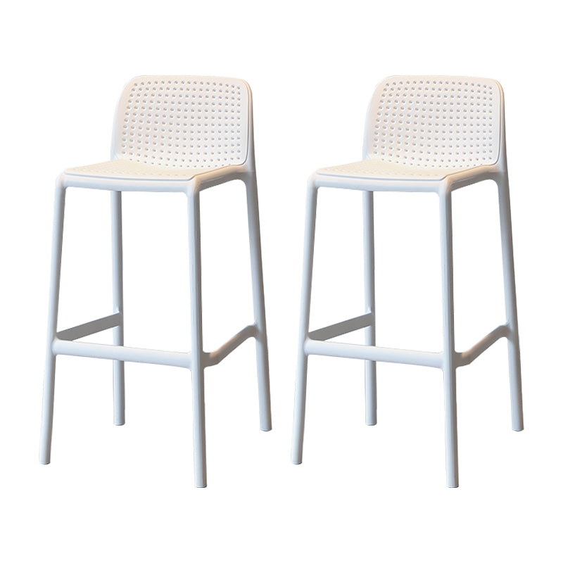 Moderno sgabello da bar in plastica da bar di plastica con sedile in plastica