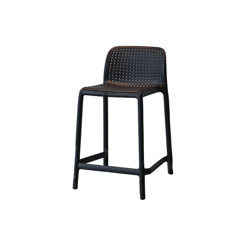 Moderno sgabello da bar in plastica da bar di plastica con sedile in plastica