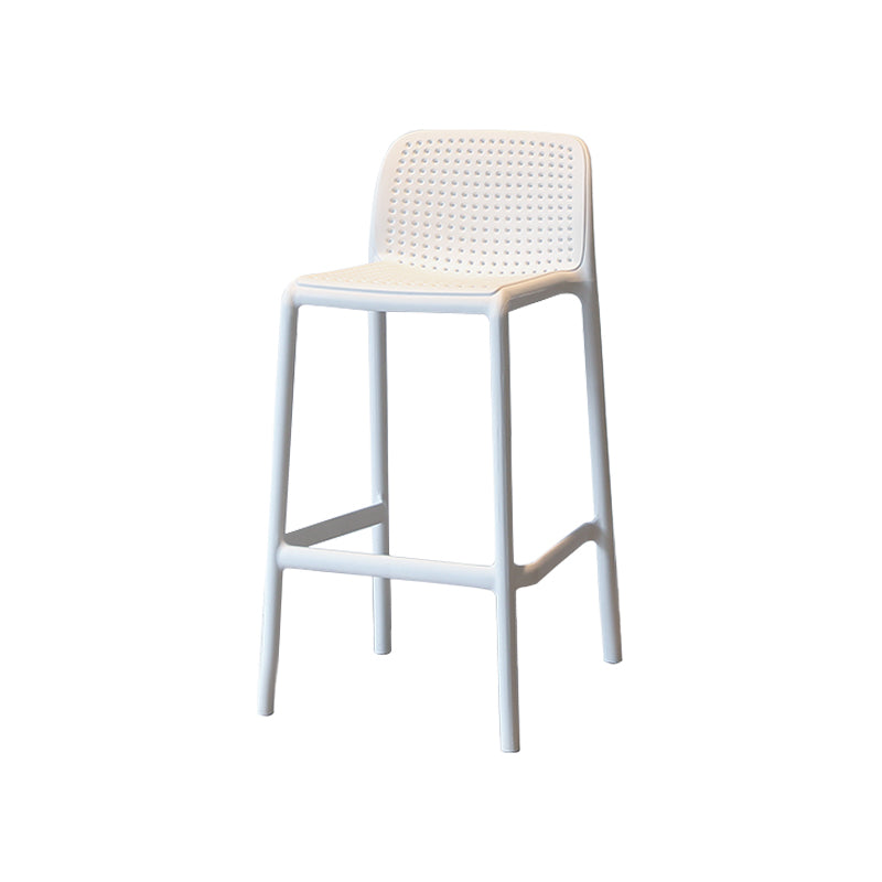 Moderno sgabello da bar in plastica da bar di plastica con sedile in plastica