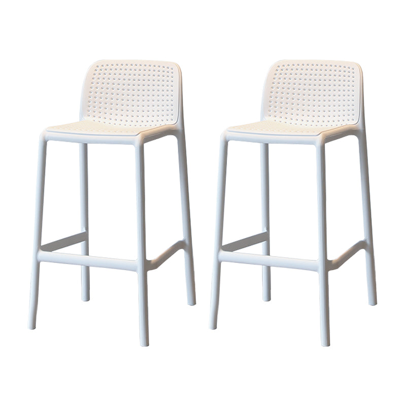 Moderno sgabello da bar in plastica da bar di plastica con sedile in plastica