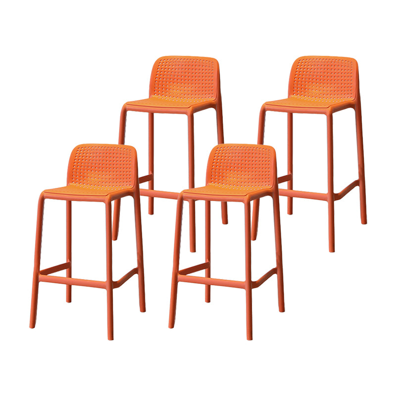 Moderno sgabello da bar in plastica da bar di plastica con sedile in plastica