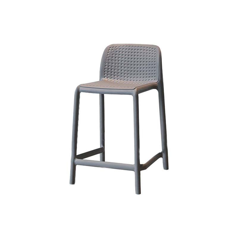 Moderno sgabello da bar in plastica da bar di plastica con sedile in plastica