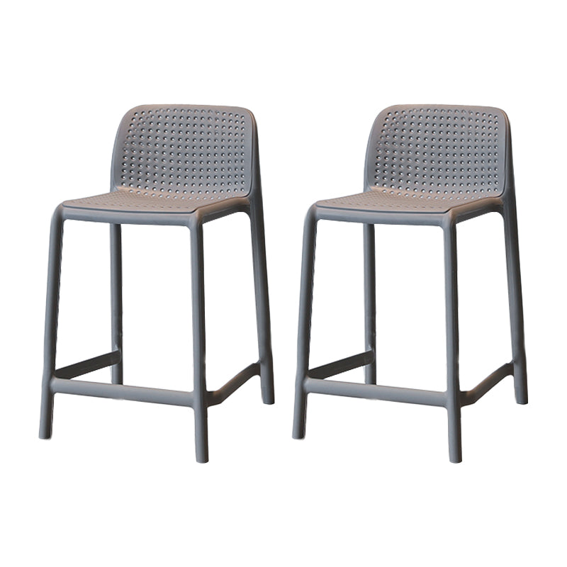 Moderno sgabello da bar in plastica da bar di plastica con sedile in plastica