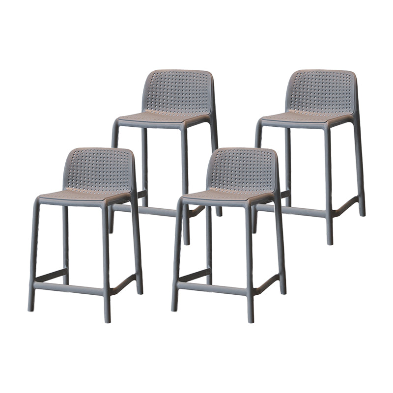 Moderno sgabello da bar in plastica da bar di plastica con sedile in plastica