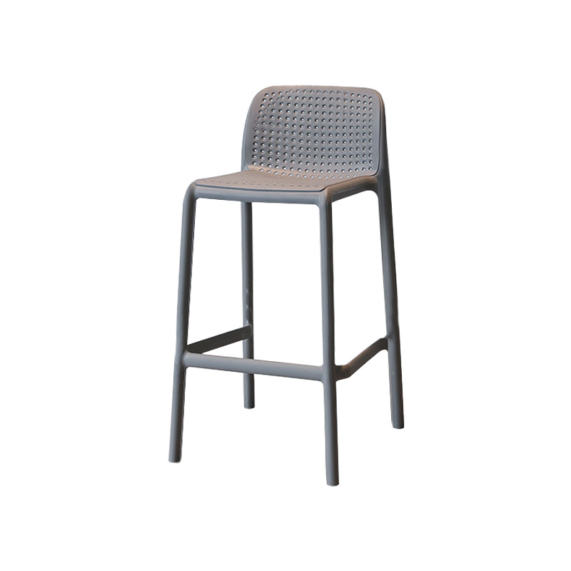 Moderno sgabello da bar in plastica da bar di plastica con sedile in plastica