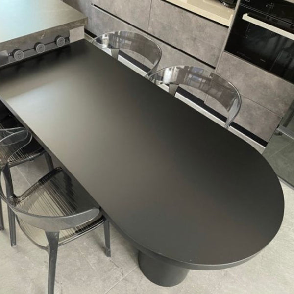 Pine Top Bar Table 42-inch Height Industrial Style Bistro Table for Restaurant