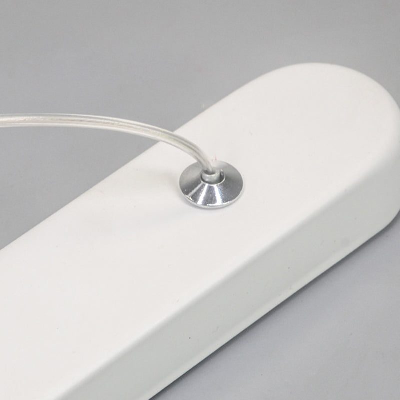 1 luminaire linéaire linéaire modernisme suspension à l'île métallique en blanc