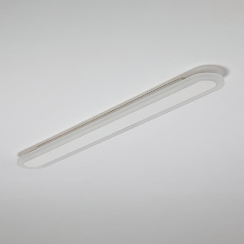 Single Light Linear Shape Wall Lighting Modern Style Metal Wall Lighting Fixtures