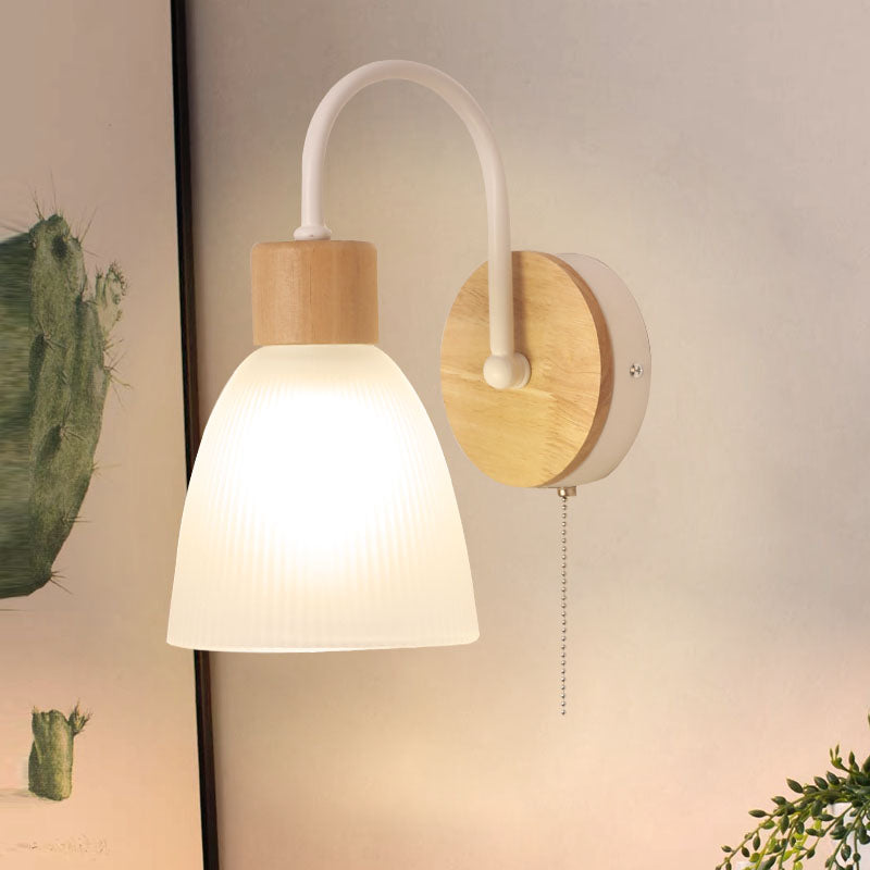 Lámpara de pared geométrica de estilo moderno 1 vaso de luz 1 iluminación de pared ligera