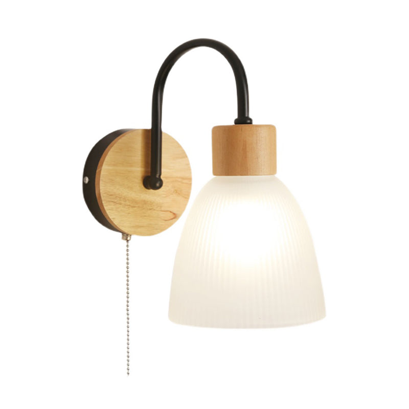 Lámpara de pared geométrica de estilo moderno 1 vaso de luz 1 iluminación de pared ligera