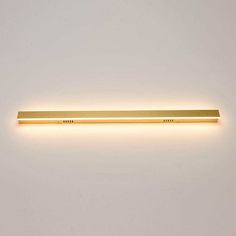 1 Light Metal Wall Light Modern Style Linear Shape Wall Sconce