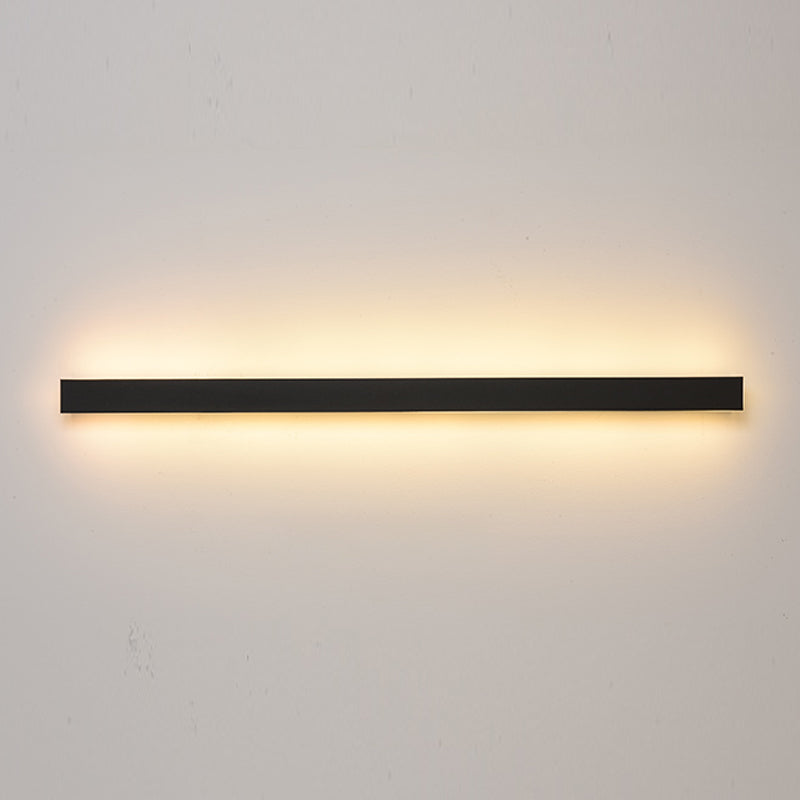1 Light Metal Wall Light Modern Style Linear Shape Wall Sconce