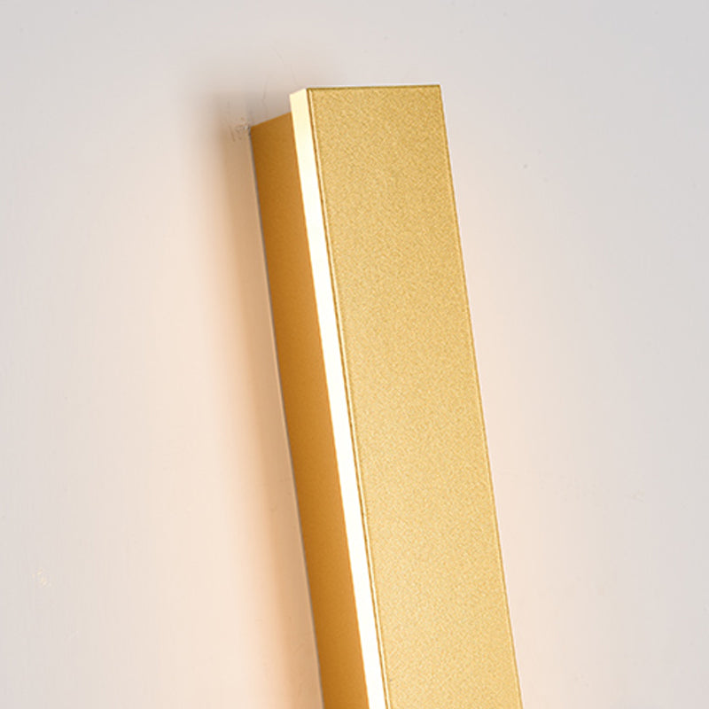 1 Light Metal Wall Light Modern Style Linear Shape Wall Sconce
