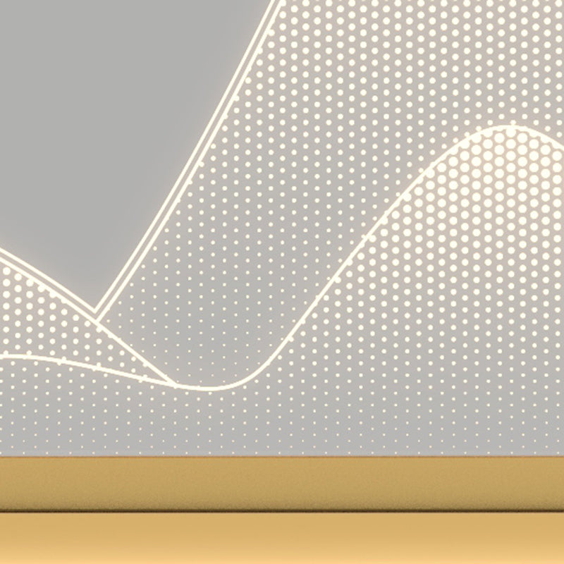 Éclairage d'îlot de cuisine moderne Métal linéaire 1 luminaire d'îlot d'éclairage