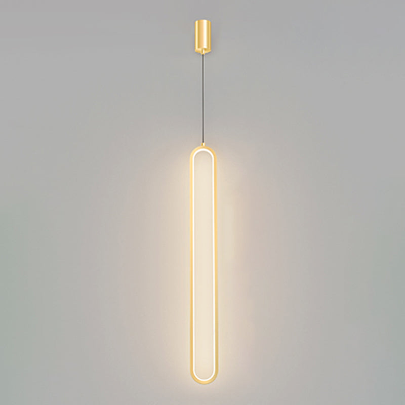 1-Light Wrought Iron Lighting Fixture Minimalism Pendant Light Kit for Bedroom