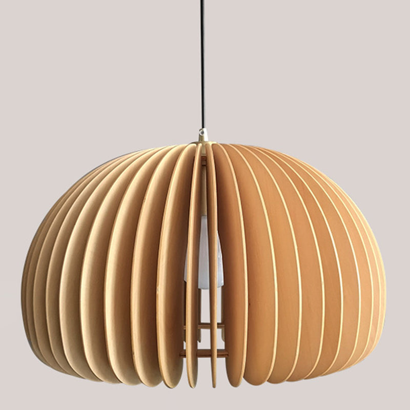 Bois Nordique Pendre moderne Light 1-Light Plafond Plafond pour salle à manger