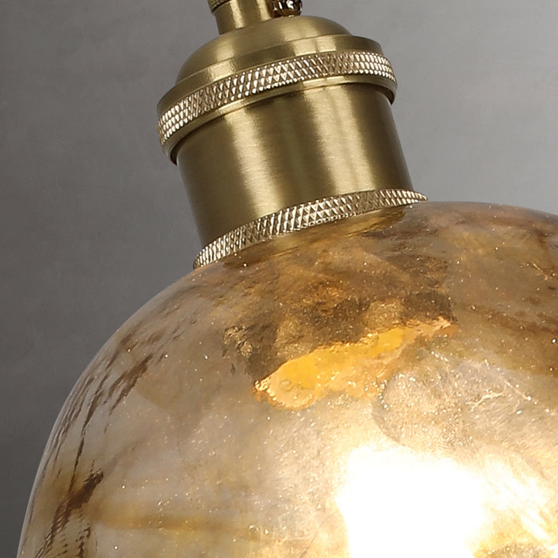 Kit de lampe suspendue en cuivre moderne