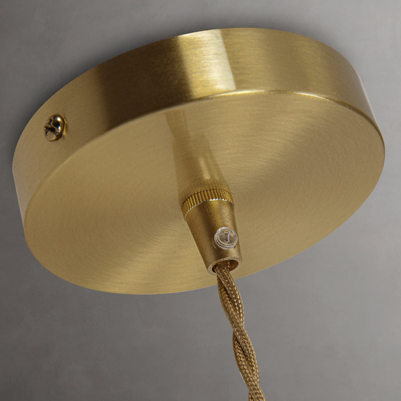 Kit de lampe suspendue en cuivre moderne