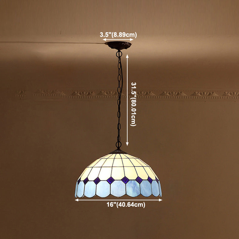 Arte Barroque El kit de lámpara colgante de vidrio de techo de techo de techo de techo para el pasillo