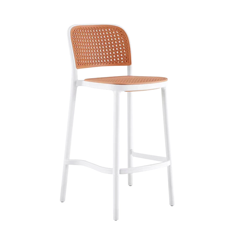 Barre de dossier et tabouret de comptoir