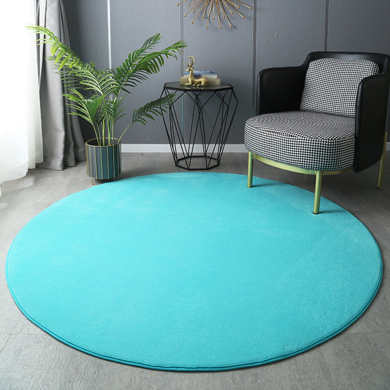 Alfombra colorida poliéster alfombra casual alfombra de respaldo sin deslizamiento para salón
