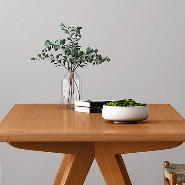 1/2/5/6 pc's dennenhout moderne eetkamer set met rechthoekige tafel dinette set