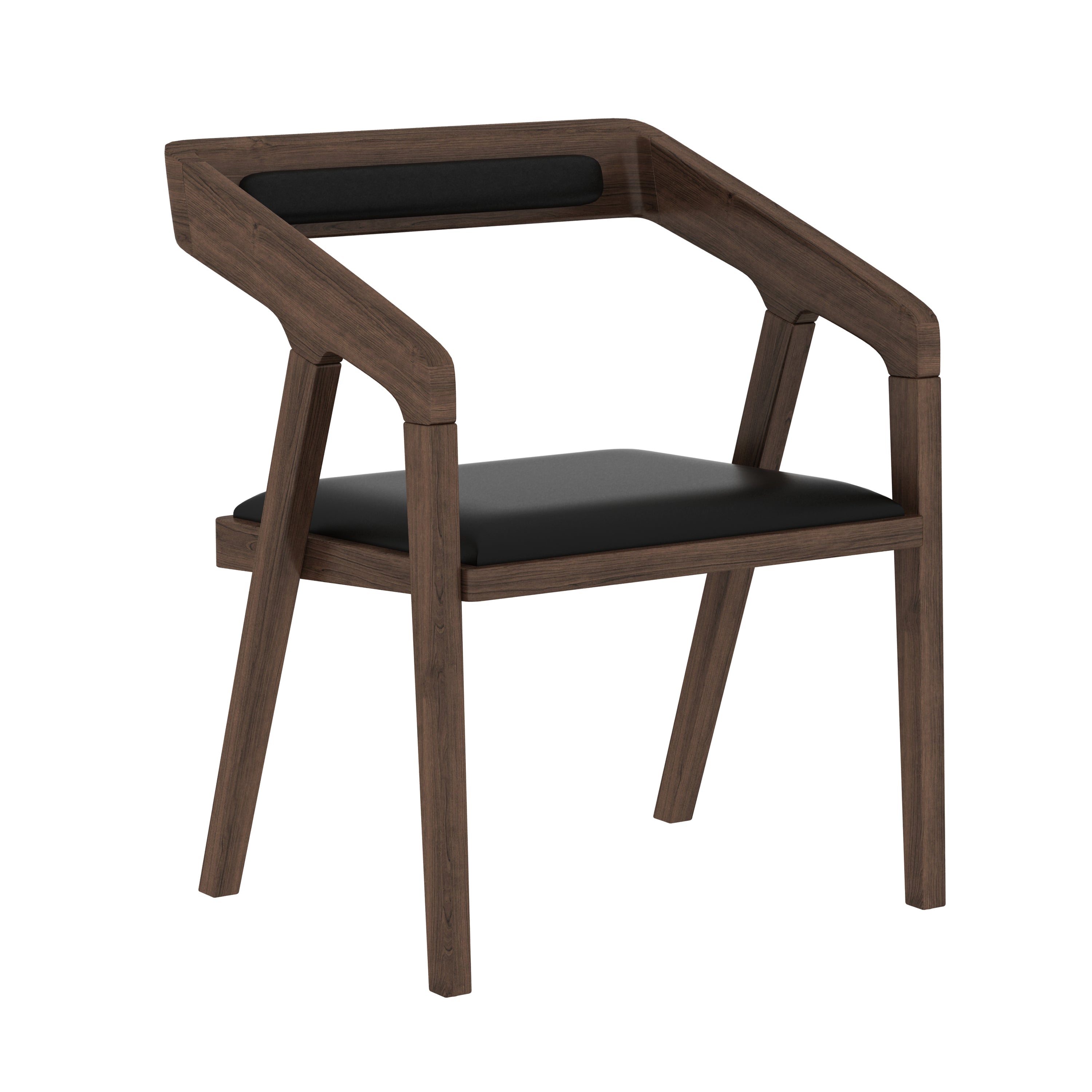 1/5/7 pc's Ash Wood Modern Dining Set met rechthoekige tafel en houten stoelen dinette set