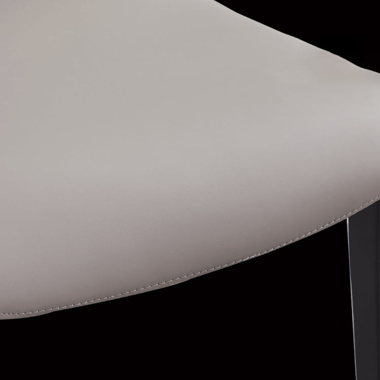 Silla de comedor de madera moderna, sillas de comedor de cuero sintético para uso en restaurantes