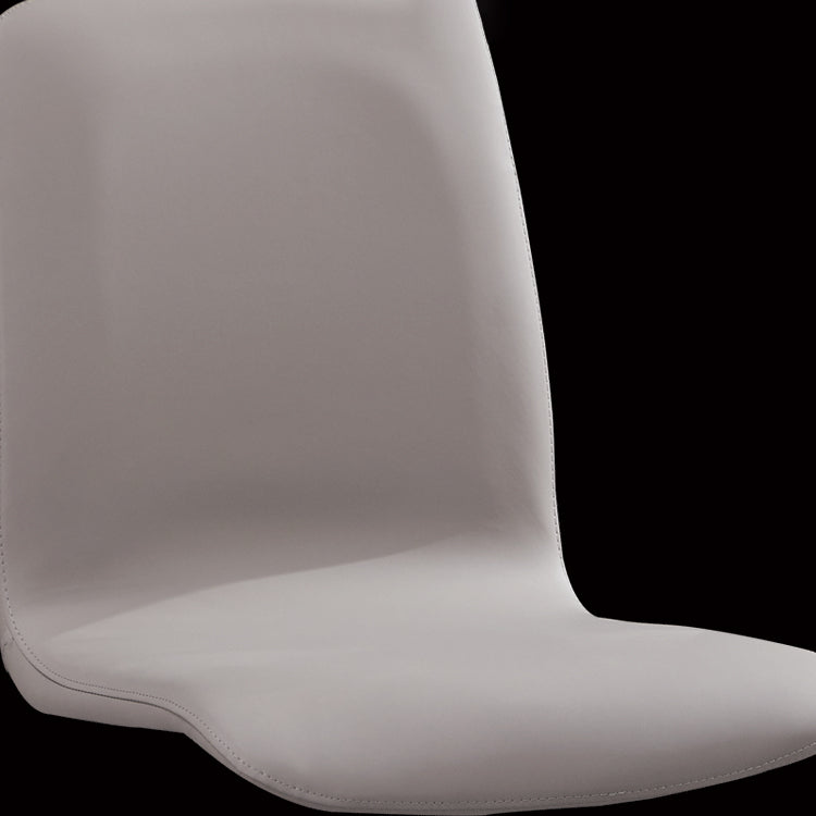 Silla de comedor de madera moderna, sillas de comedor de cuero sintético para uso en restaurantes
