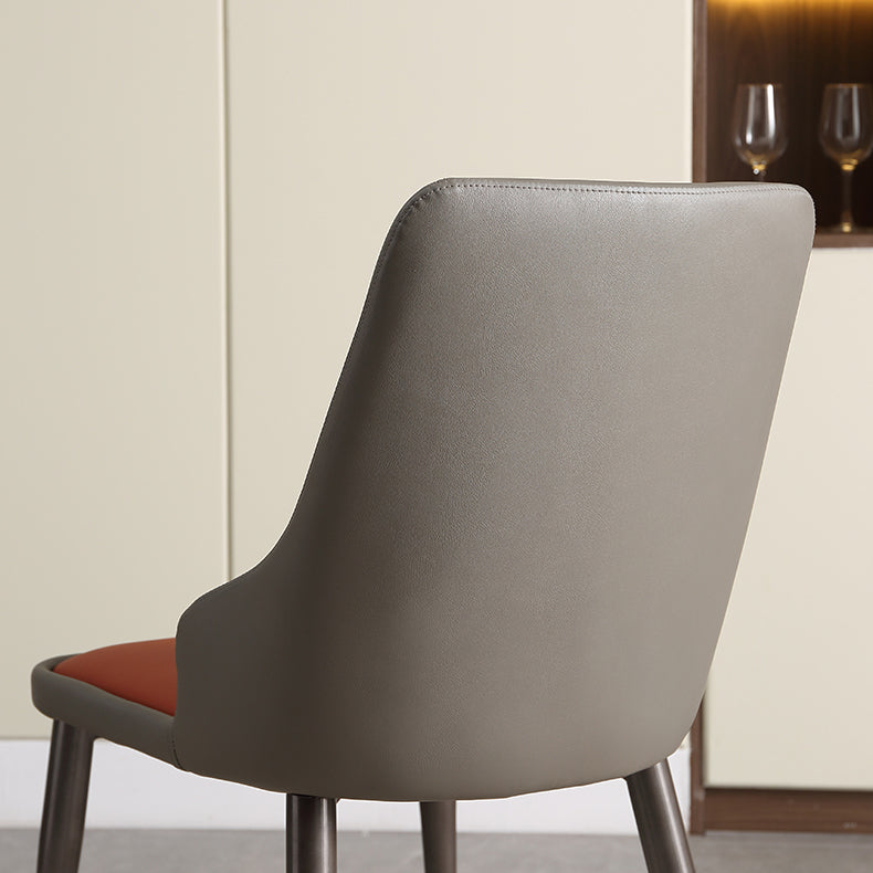 Silla de comedor tapizada silla auxiliar Parsons de restaurante contemporáneo