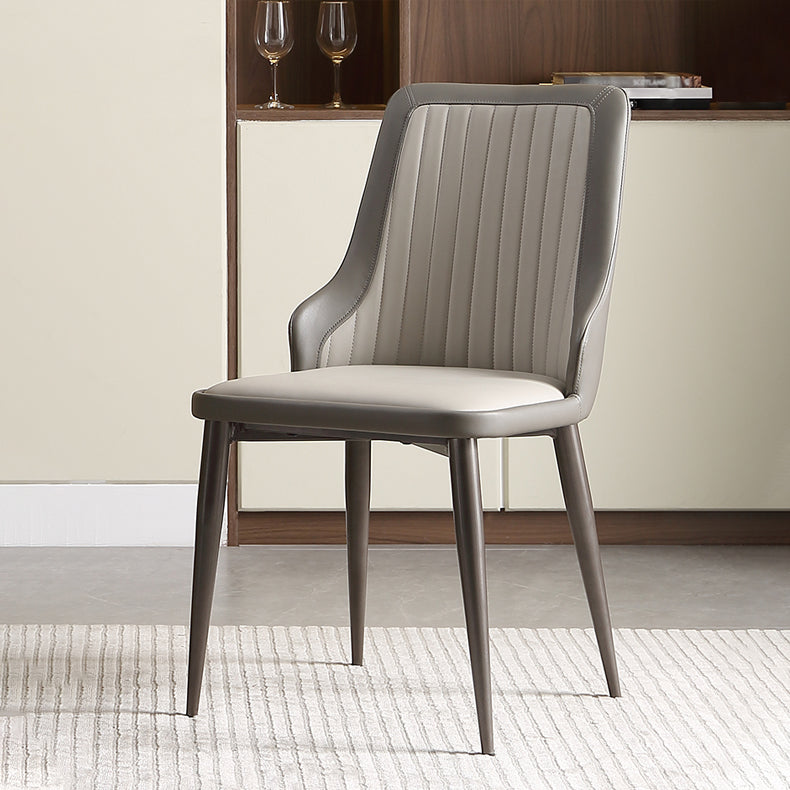 Silla de comedor tapizada silla auxiliar Parsons de restaurante contemporáneo