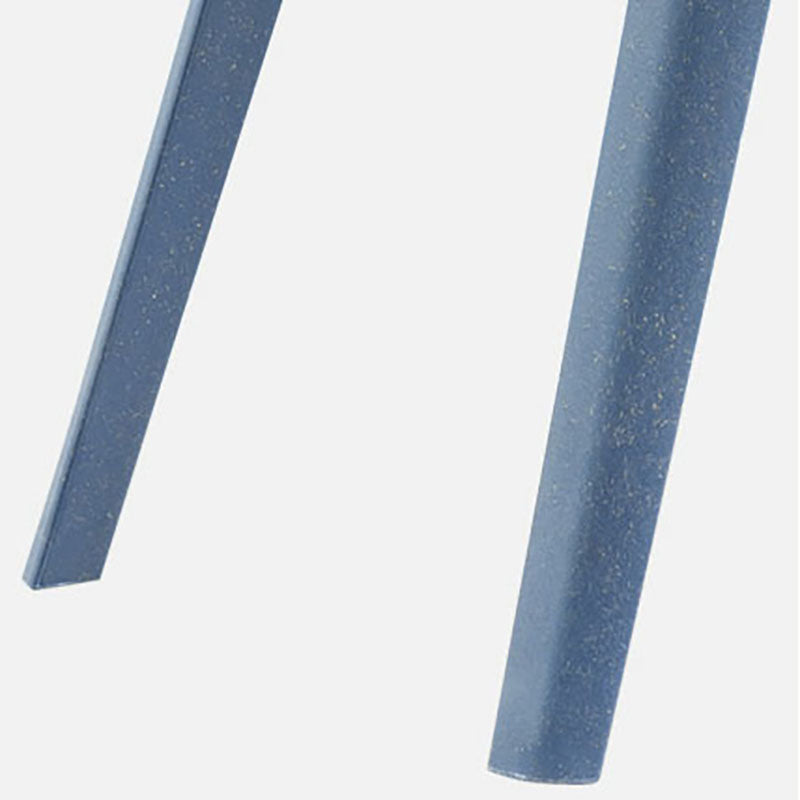 Chaise de salle à manger en plastique moderne, chaises de salle à manger sans bras pour utilisation au restaurant