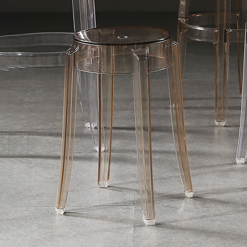 Contemporary Stackable Counter Stools Armless Indoor Bar Stool
