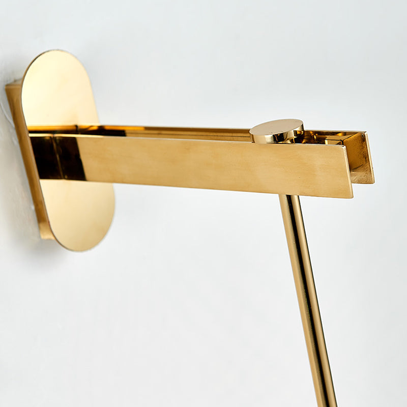 Modern Style Tubular Wall Lamp Light Glass 1 Light Wall Mounted Lighting