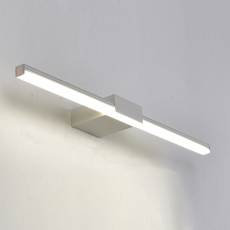 Lineaire vorm metalen spiegel Wandverlichting Moderne 1-licht wandgemonteerde verlichting