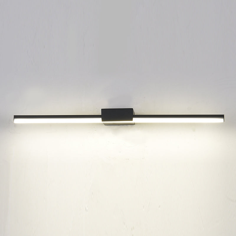 Lineaire vorm metalen spiegel Wandverlichting Moderne 1-licht wandgemonteerde verlichting