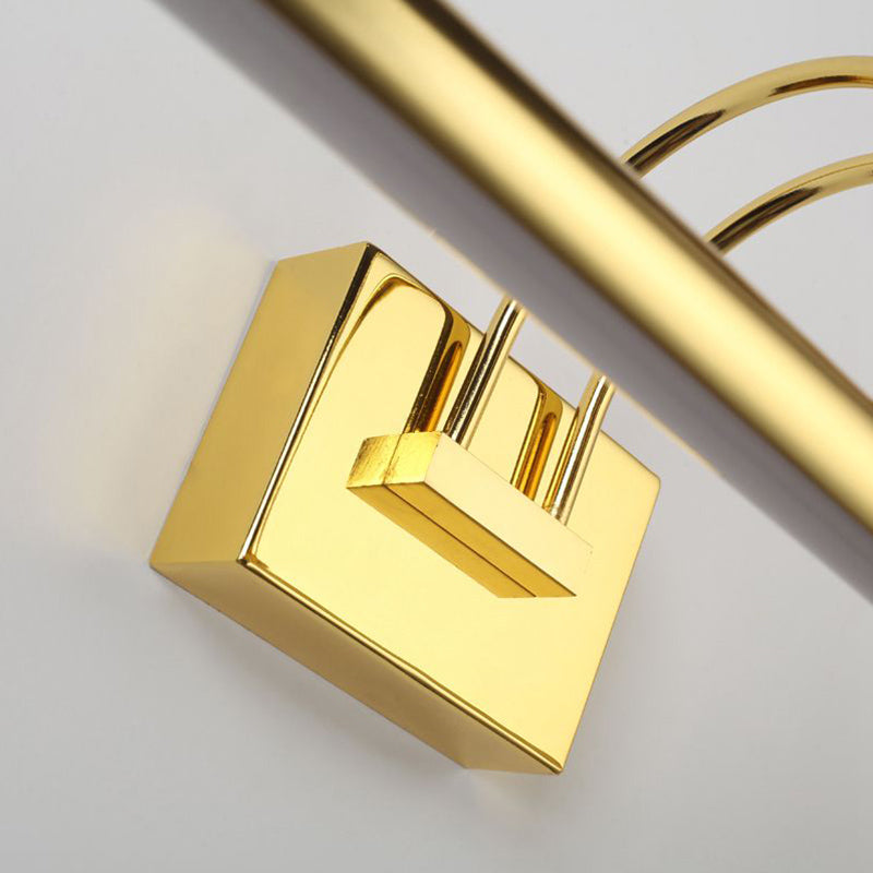 Lineaire vorm metalen spiegel Wandverlichting Moderne 1-licht wandgemonteerde verlichting