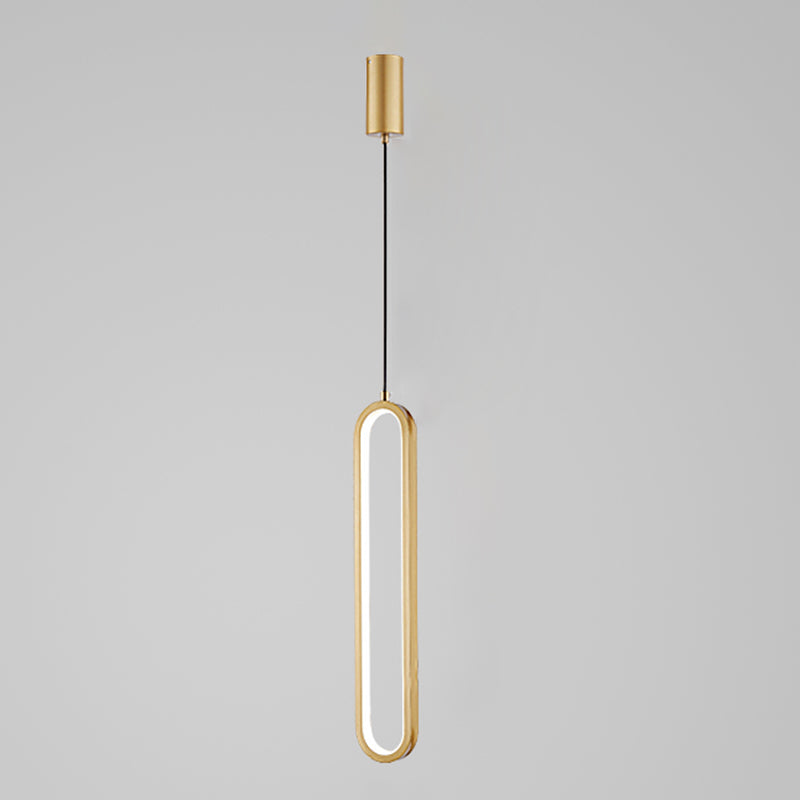 Chambre à coucher en suspension d'éclairage minimalisme kit de pendentif linéaire pour chambre à coucher
