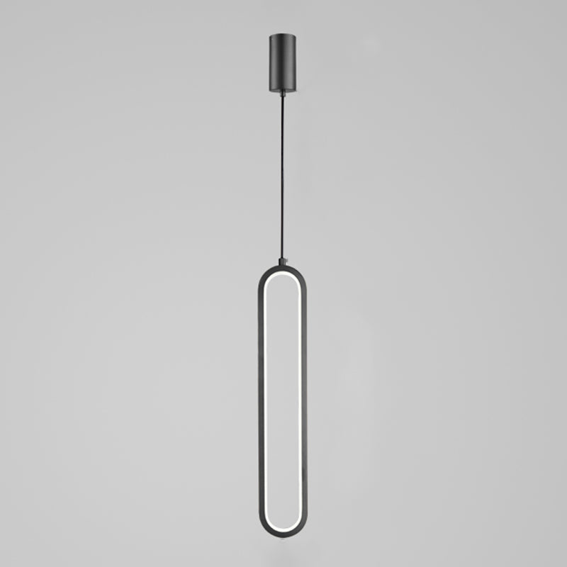 Chambre à coucher en suspension d'éclairage minimalisme kit de pendentif linéaire pour chambre à coucher
