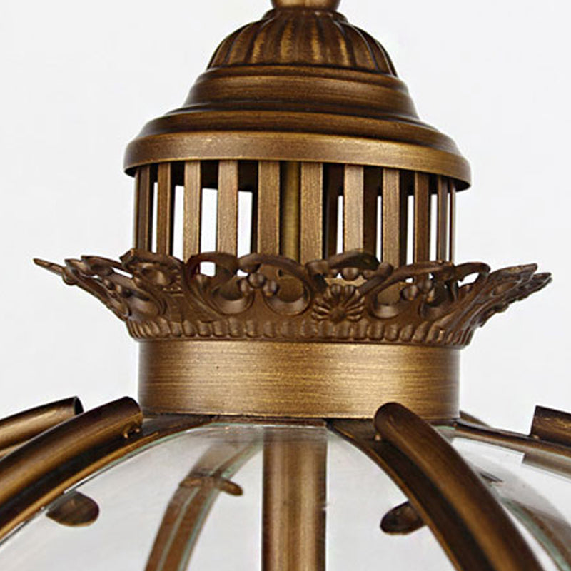 Globe Metal Pendant Lighting Industrial 3 Lights Dining Room Chandelier Hanging Light Fixture