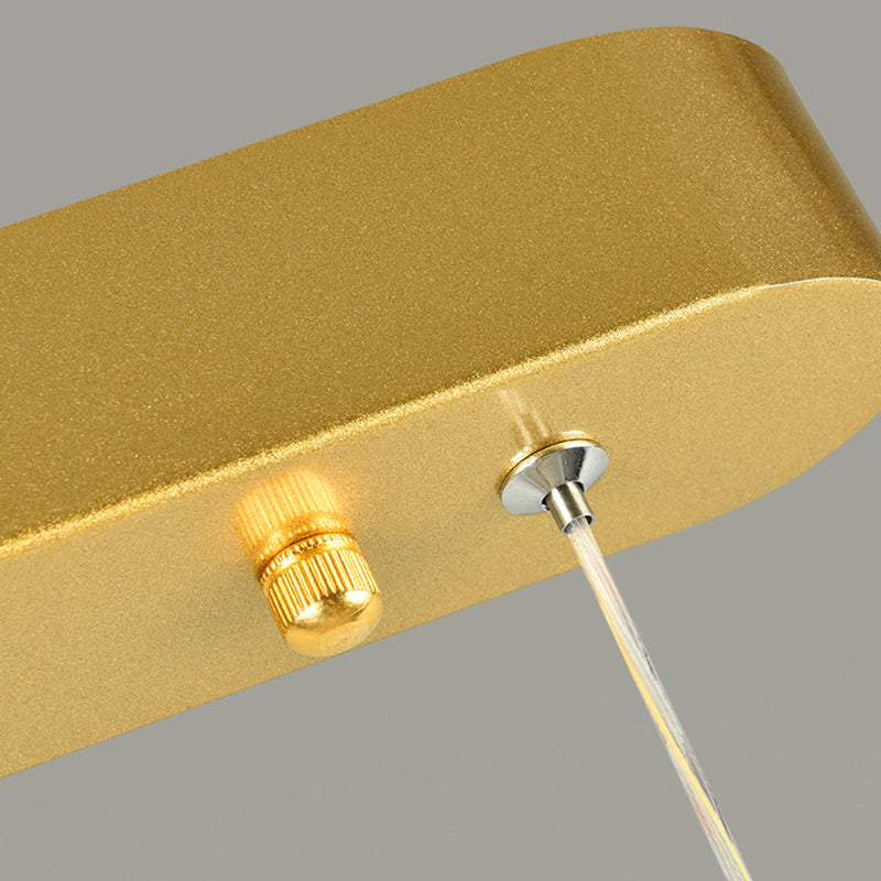 Moderne Inselanhänger Lampen 1-Licht-Restaurant Hängende Leuchten mit Acrylschatten