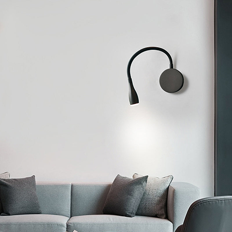 Nordische moderne Wandhalterung helles Schlafzimmer Einfache flexible LED -Wandlampenlampenvorrichtung