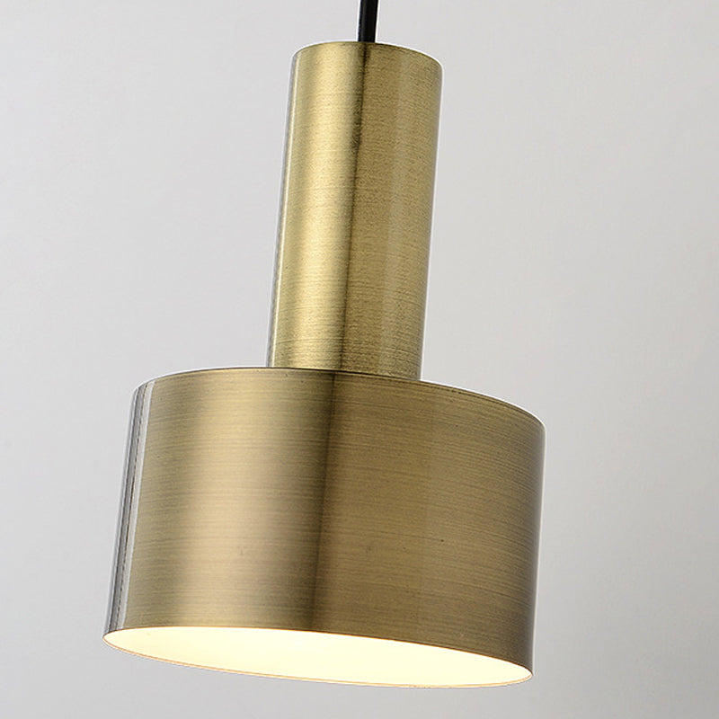 Moderner Stil Wandleuder Zylinderform 1 Lichtwandlicht mit Metall für Schlafzimmer