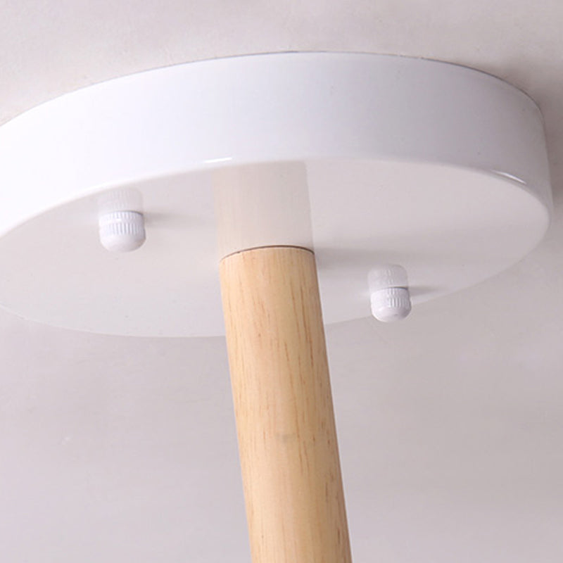 Minimalist Macaron Hanging Light Metal Hanging Chandelier for Sitting Room