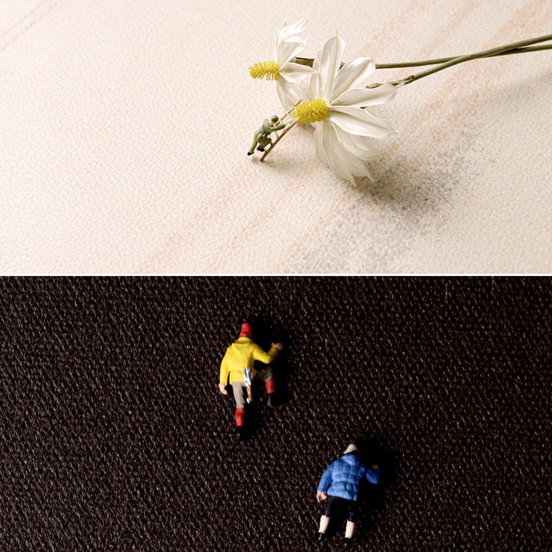 Light Gray Modern Rug Blending Striep Rug Stain Resistant Rug for Drawing Room