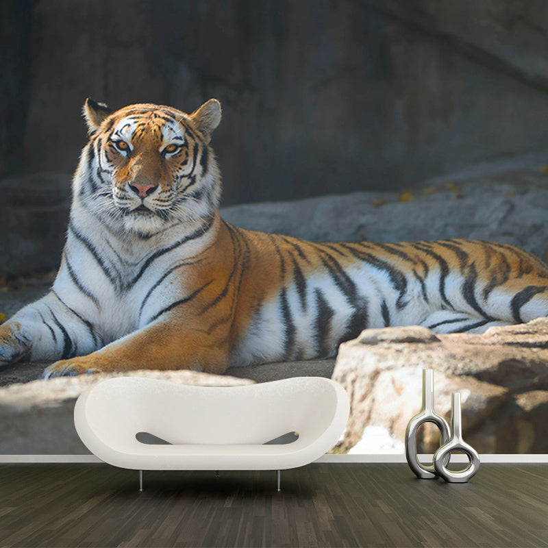 Contemporary Style Wild Animal Mural Horizontal Photography Sleeping Room Wall Mural