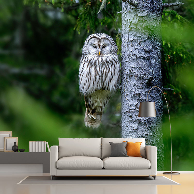 Contemporary Style Wild Animal Mural Horizontal Photography Sleeping Room Wall Mural